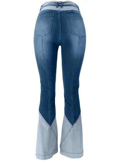 Style Loft Collection High-Waist Retro Flared Jeans