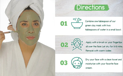 Style Loft Collection Pure Green Clay Facial Mask