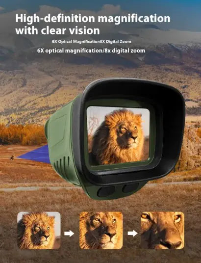 Style Loft Collection CyberStyle Sightview 2.5K Ultra HD Digital Infrared Monocular Telescope