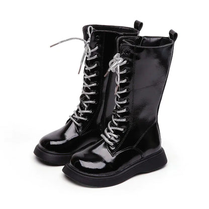 Style Loft Collection DesignerLoft High-Top Long Leather Boots