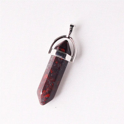 Style Loft Collection Natural Stone Crystal Agate Pendant
