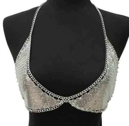 Style Loft Collection Bejeweled Bra