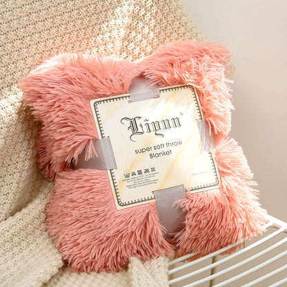 Style Loft Collection Super Soft Coral Fleece Cozying Blanket