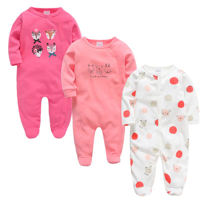 Style Loft Collection BabyStyle Charlette Haute 3-Piece Long Sleeve Onesies