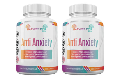 Style Loft Collection Anti-Anxiety Supplement for Stress Reduction, Cortisol Levels, Relaxation, and Mood Balance