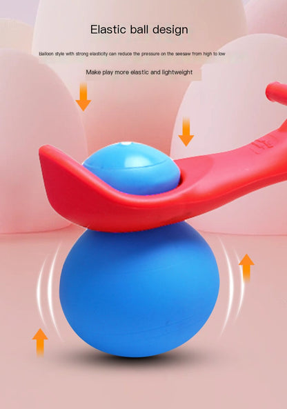 Style Loft Collection KidsLoft Indoor Rotating Bouncy Bounce Seesaw