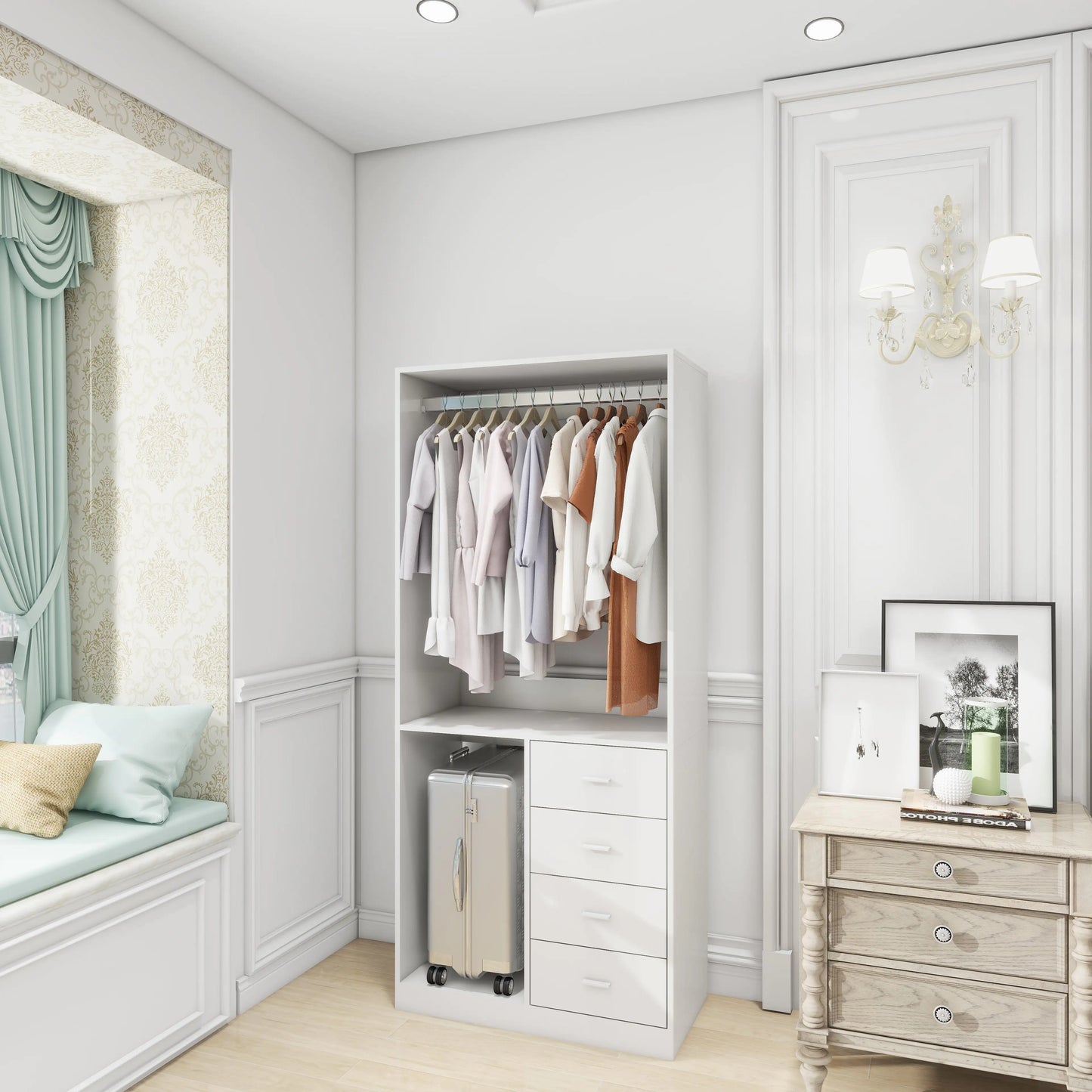 Style Loft Collection Stand-Alone Closet Storage System