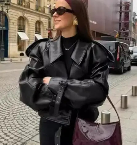 Style Loft Collection Riserva Milano Matte Leather Jacket