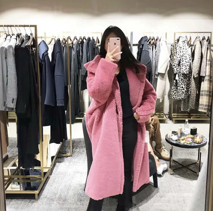 Style Loft Collection Annika Nicole Lambswool Long Coat
