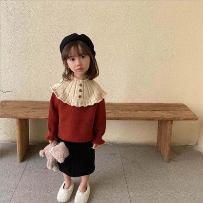 Style Loft Collection Such A Doll Pumpkin Neck Sweater