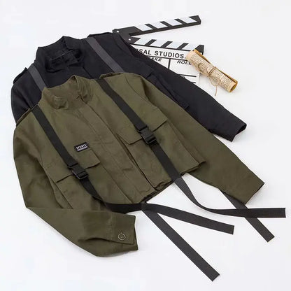 Style Loft Collection Pikes Peak Cropped Utility Jacket