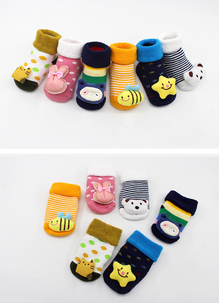 Style Loft Collection Animal Steppers Non-Slip Socks