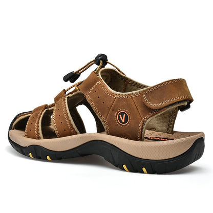 Style Loft Collection LunaSole Leather Outdoor Sports Sandals