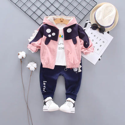 Style Loft Collection BabyStyle Cleo de Luxe Long Sleeve 3-Piece Outfit Set