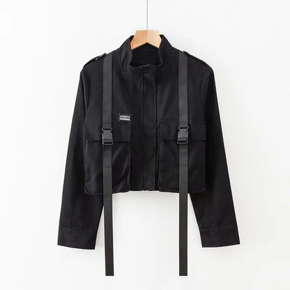 Style Loft Collection Pikes Peak Cropped Utility Jacket