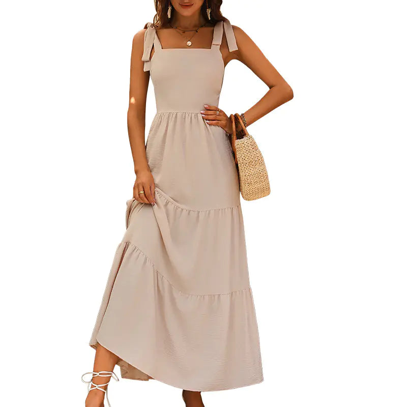 Style Loft Collection Eat Love Pray Backless Solid Dress