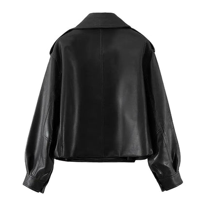 Style Loft Collection Esther Wanjiku Leather Jacket