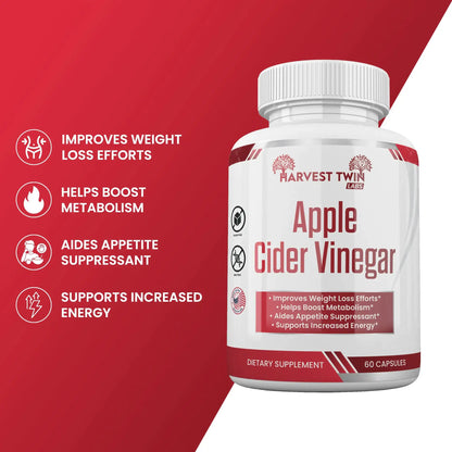 Style Loft Collection Apple Cider Vinegar for Weight Loss, Increased Energy, and Digestion Support