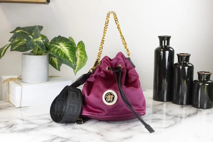 Style Loft Collection x Versace Small Dahlia Medusa Pendant Crossbody