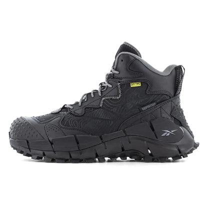 Style Loft Collection x Reebok Zig Kinetica Edge Work Fire and Safety Shoe Black, (Size Men 10.5 US / Women 12 US)