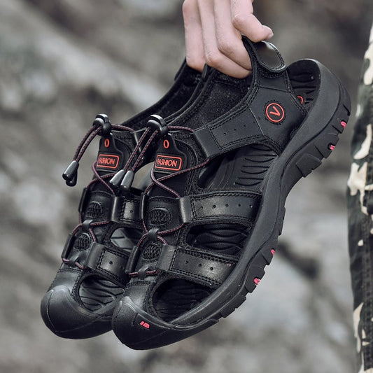 Style Loft Collection LunaSole Leather Outdoor Sports Sandals