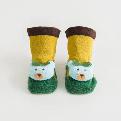 Style Loft Collection Animal Steppers Non-Slip Socks