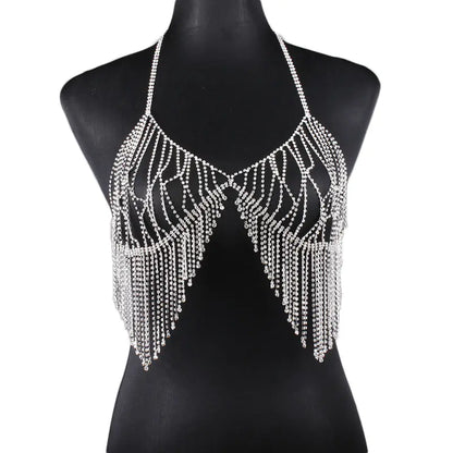 Style Loft Collection Rhinestone Tassel Body Jewelry