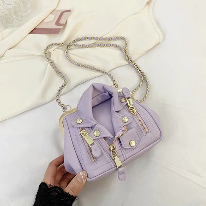 Style Loft Collection Pop My Collar Rivet Lapel Bag