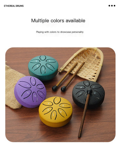 Style Loft Collection StudioStyle 3-Inch Etheral Steel Tongue 6 Note Mini-Drum