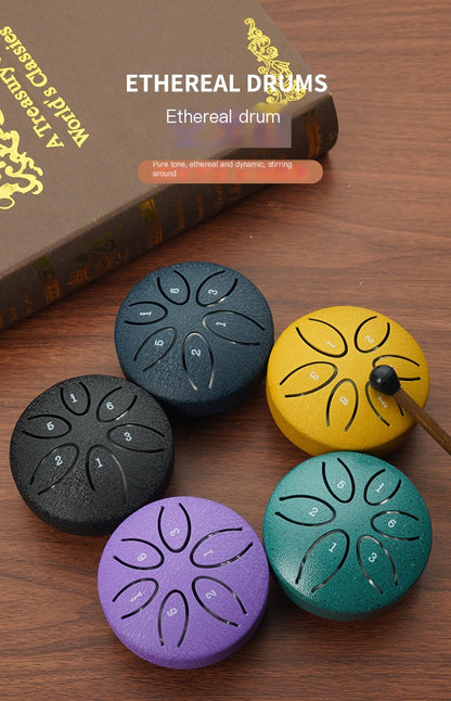 Style Loft Collection StudioStyle 3-Inch Etheral Steel Tongue 6 Note Mini-Drum