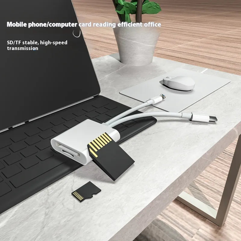 Style Loft Collection CyberStyle Type-C Multi-Card Reader Adapter