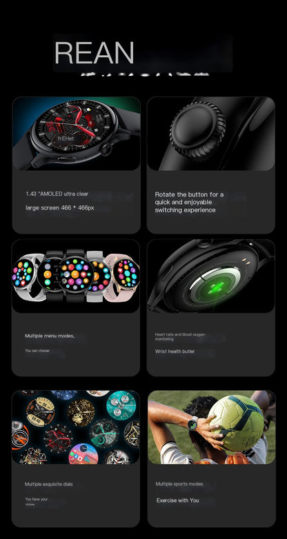 Style Loft Collection StyleTech Elite AMOLED Pro Smartwatch