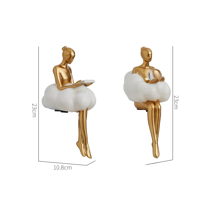 Style Loft Collection Cloud Girl Figurine