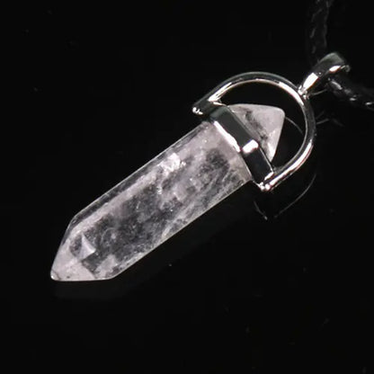 Style Loft Collection Natural Stone Crystal Agate Pendant