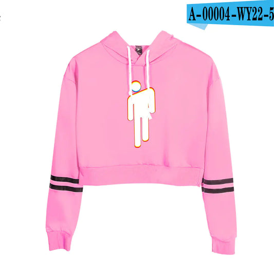 Style Loft Collection I'm Good In the Streets Hoodie Crop Top