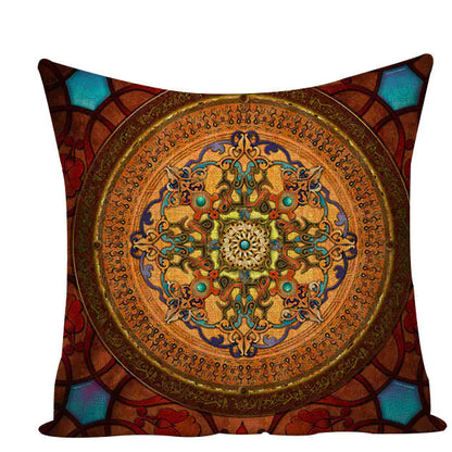 Style Loft Collection Cotton Mandala Meditating Pillow Cover