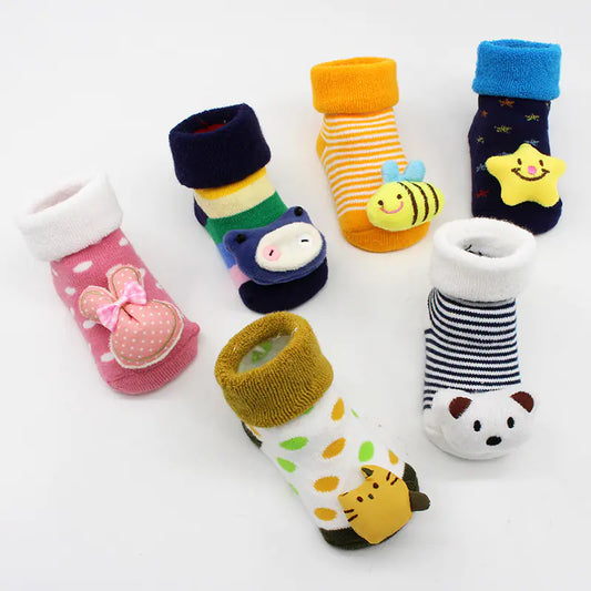 Style Loft Collection OwlStep Non-Slip Socks
