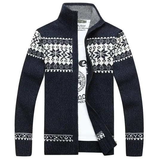 Style Loft Collection Oullins Jacquard Sweater Coat