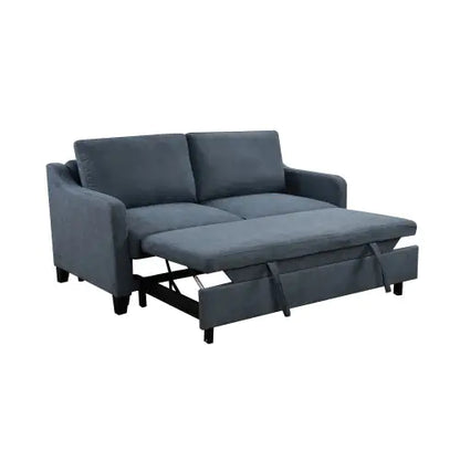 Style Loft Collection Navy 3-in-1 Convertible Queen Sofa Bed