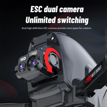 Style Loft Collection CyberStyle Dual HD Camera Stealth Vision Foldable Drone