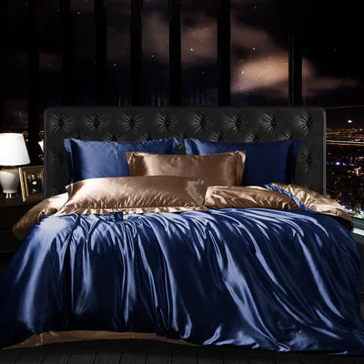 Style Loft Collection Luxurious Silk 4-Piece Bedding Set