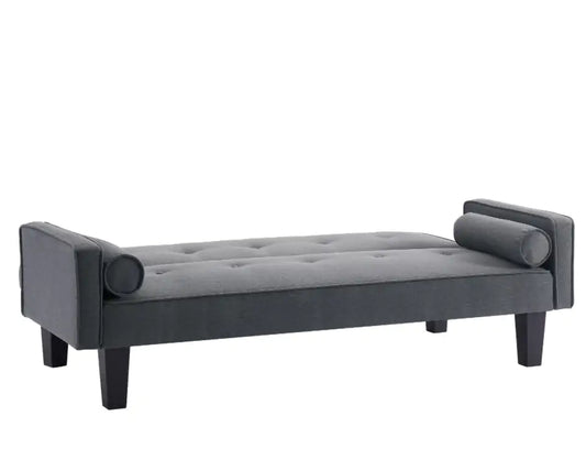 (.23) Style Loft Collection Granite Pull Point Tufted Button Sofa