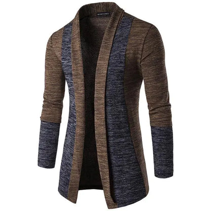 Style Loft Collection Bourbon And Cigar In The Study Knit Cardigan