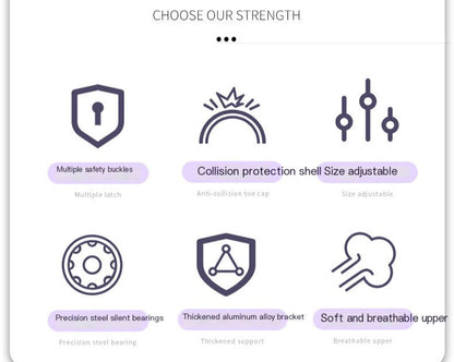 Style Loft Collection KidStyle SkaterFly Professional Adjustable Inlines