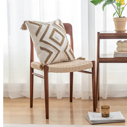 Style Loft Collection Bohemian Tufted Pillow Cover