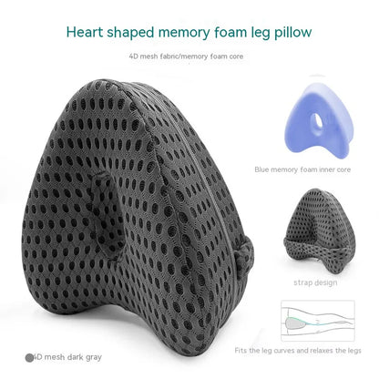Style Loft Collection Heart-Shaped Memory Foam Leg Pillow