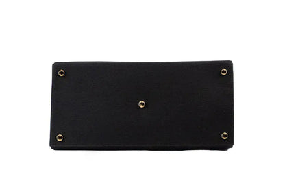 Style Loft Collection X Fendi X Versace Fendace Medium Black Canvas Shopper Tote