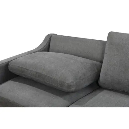 Style Loft Collection Charcoal 3-in-1 Convertible Queen Sofa Bed
