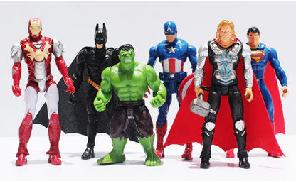 Style Loft Collection x Marvel Avengers Six Piece Set Miniature Action Figurines