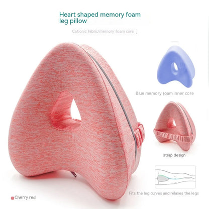 Style Loft Collection Heart-Shaped Memory Foam Leg Pillow